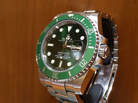 rolex submariner hulk 40 green